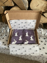 Women's Rabbit Socks - Purple