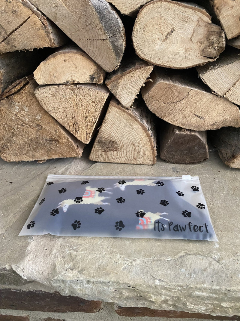Women's Llama Socks - Navy