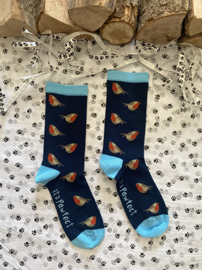 Women's Robin Socks - Navy