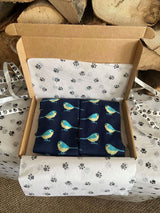 Men's Blue Tit Bird Socks - It's Pawfect