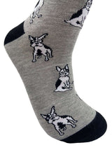 Men's French Bulldog Socks - Grey - It's Pawfect