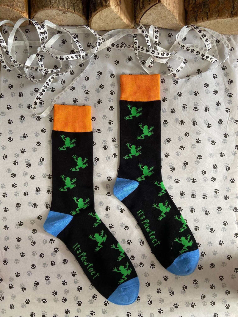 Men's Frog Socks - It's Pawfect