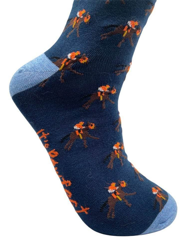 Men's Horse Racing Socks - It's Pawfect