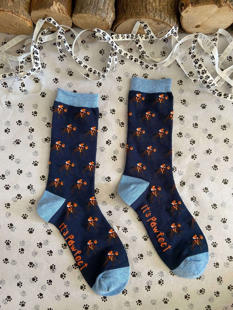 Women's Horse Racing Socks - It's Pawfect