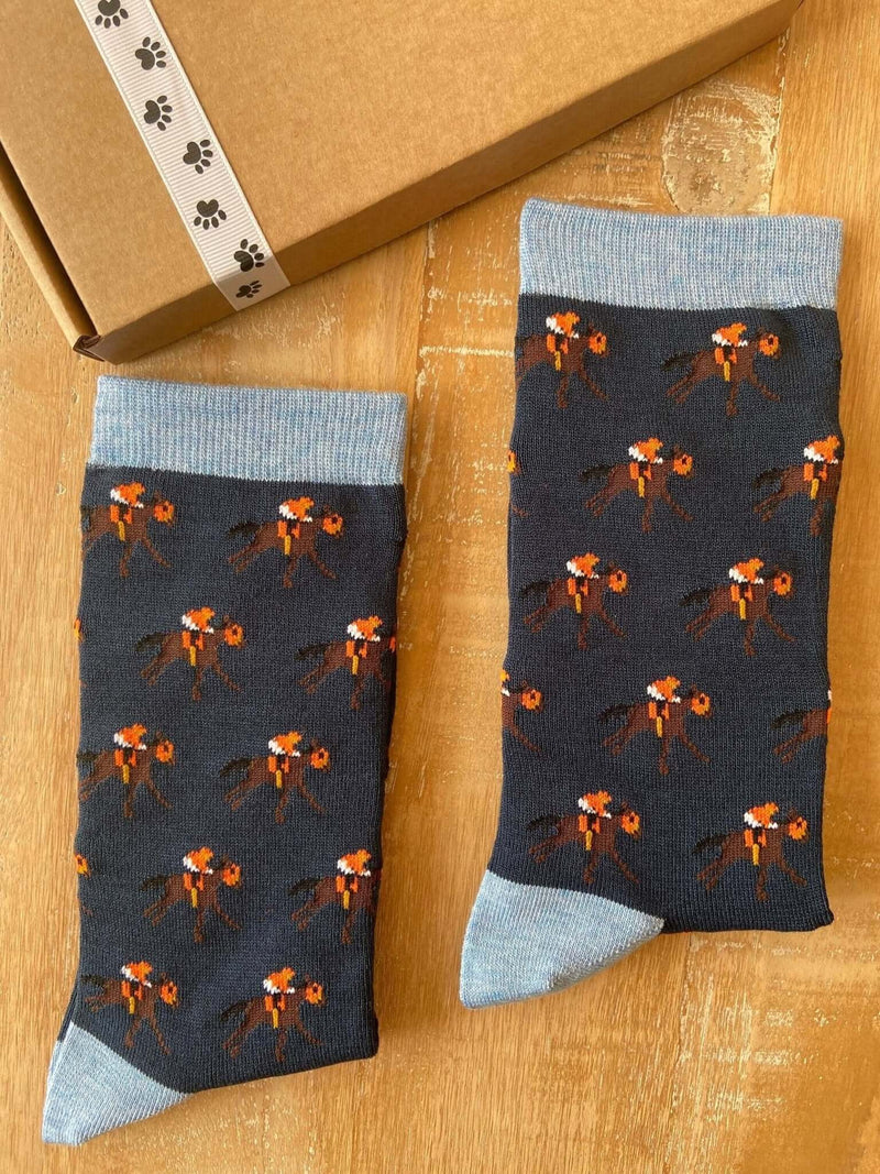 Women's Horse Racing Socks - It's Pawfect