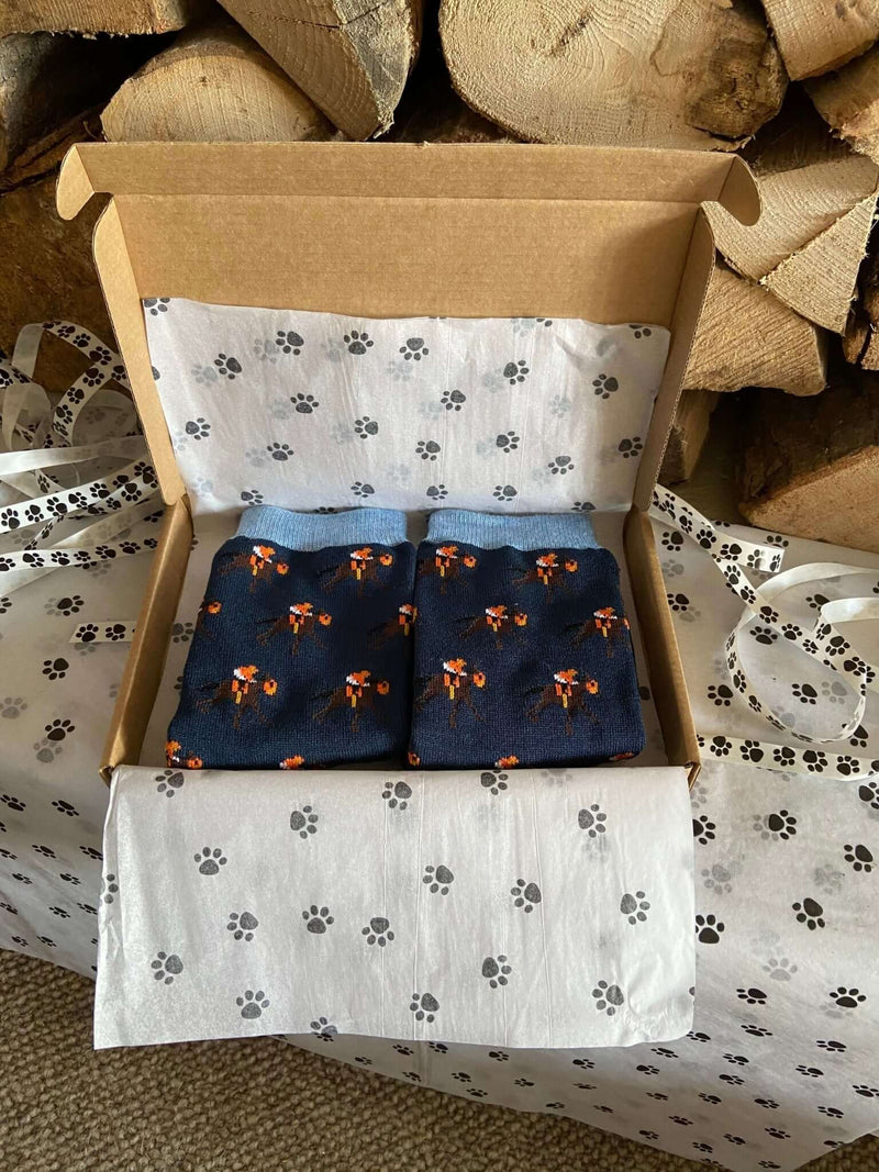 Women's Horse Racing Socks - It's Pawfect
