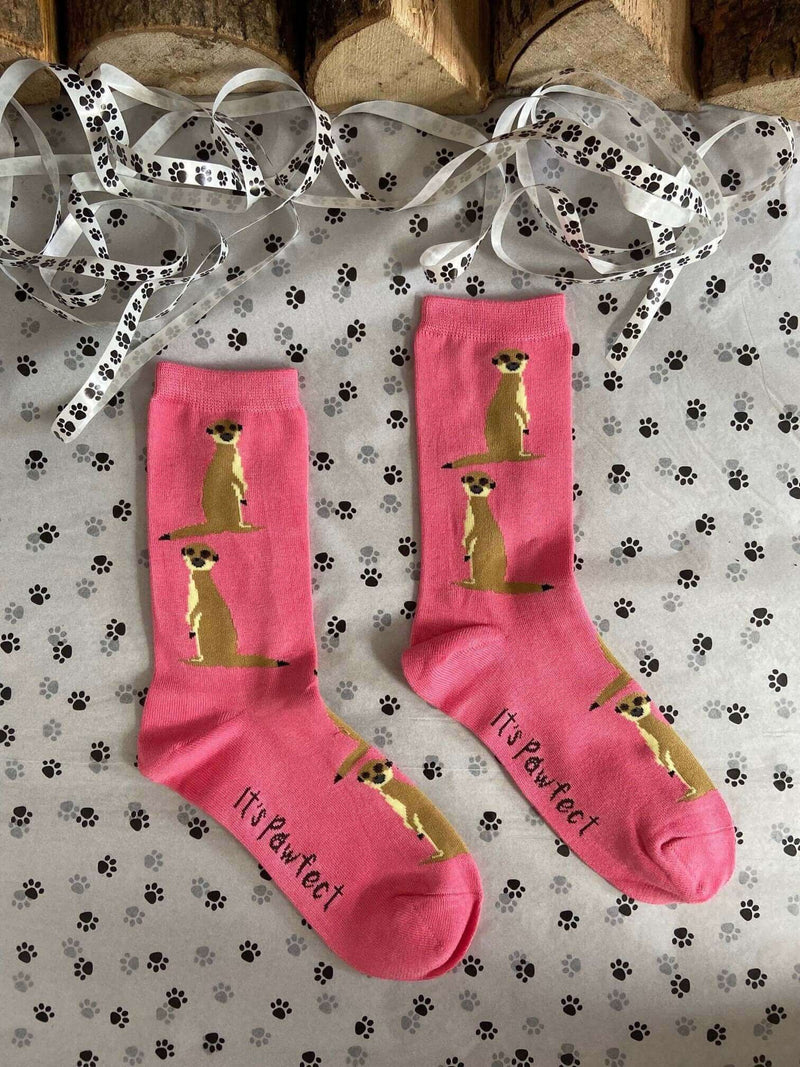 Women's Meerkat Socks - It's Pawfect