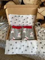 Women's Rabbit Socks - Grey - It's Pawfect